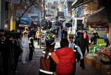 경찰, 부천시장 돌진 트럭 브레이크등 '미점등' 확인