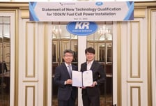 빈센, 100kW급 선박용 수소연료전지 시스템 'KR NTQ' 인증 획득