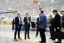 조현, 캐나다 방산업체 방문…"차기 잠수함 사업, 한국이 기여하고자 해"