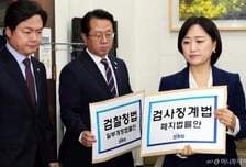 [속보]민주당, 검찰청법·검사징계법 개정안 제출 "검사도 파면 가능"