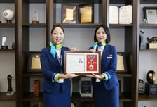 에어부산 대한적십자사 회원유공장 명예장 수상