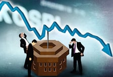 코스피 추풍낙엽…외국인·기관 매도에 4020대로 후퇴