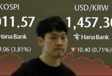 시총 톱10, 한 종목 빼고 와르르…'미국발 쇼크' 코스피 3.8% 급락