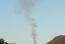 군포 수리산서 화재…헬기 동원 1시간20분만에 초진