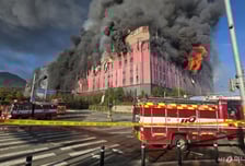 뉴발란스·스파오 배송 지연…이랜드, 천안물류센터 화재 '사과'