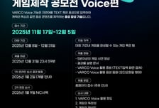 NC AI, '바르코 보이스' 활용한 제2회 게임제작 공모전 개최
