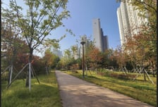 산림청, '구미국가산단 미세먼지 차단숲' 등 올해의 녹색도시 14곳 선정