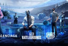 크래프톤 펍지, 명품 '발렌시아가'와 협업…전장에서도 '럭셔리패션'