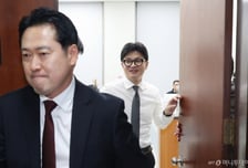 '대장동 항소 포기' 기회 잡은 한동훈...장동혁의 고민은