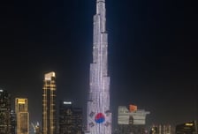 이재명 대통령 '국빈' 맞은 UAE…163층 '부르즈 칼리파'에 대형 태극기