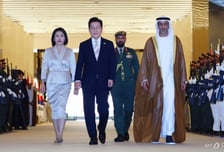 이재명 대통령, 전투기 호위 받으며 UAE 출발···이집트 일정 '스타트'