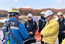 김용진 GH사장 "동절기에도 안전한 공사 현장 만들겠다"