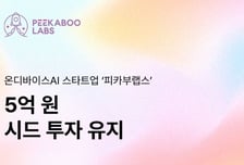 온디바이스 AI 전문 '피카부랩스', 5억 규모 시드투자 유치