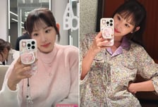 '앞트임 복원' 강예원, 핑크+잠옷 입고 어려진 근황 "반응 좋네"