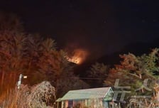 강원 양양 산불 대응 1단계 발령…진화율 45%