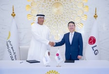 'HVAC·AI로 중동 공략' LG전자, 두바이 스마트시티 건설 파트너십