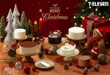 세븐일레븐, 크리스마스 케이크 사전예약 시작…"테디베어와 협업"