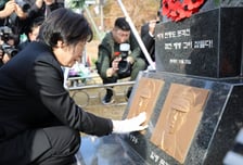 아들 묘역 앞, 엄마는 말없이 울었다…나라 지킨 '연평도 포격' 15주년