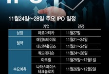 새내기들 '따블'+'준대어' 대기… IPO시장 훈훈한 연말