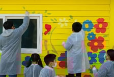 한국딜로이트그룹, 도계 탄광촌서 1박2일 봉사활동