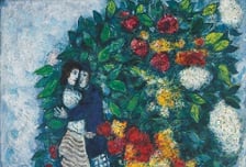 마르크 샤갈 '꽃다발' 94억 낙찰…국내 미술경매 신고가