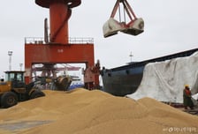 트럼프-시진핑 통화 효과? 美항구서 중국행 대두 선적