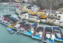 검은 반도체 'K-김(GIM)' 본고장 완도, 햇김 채취 한창