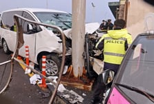 또 급발진 주장...'13명 사상' 제주 우도 승합차 운전자 긴급체포
