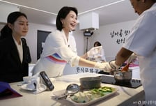 김혜경 여사, 중동·아프리카서 '배우자 외교'…'K-푸드 세일즈' 맹활약