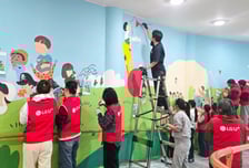 LGU+, 열 번째 'U+희망도서관' 개관…시각장애 학생 교육 지원