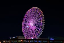 "화장실도 못 가" 123m 높이서 9시간 '벌벌'...벼락 맞은 오사카 대관람차