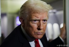 트럼프 또 여성 기자에 폭언…"멍청하니 그런 질문"