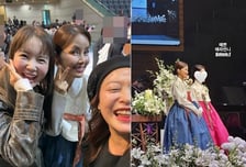 차인표·신애라, 장남 결혼식 현장 포착…며느리는 대기업 전 임원 딸