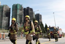 '홍콩 화재' 시위 불씨 될라… 中, 반중행위 엄중 경고