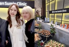 박명수 아내 한수민, 압구정에 병원 문 열었다…화려한 개업식
