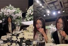 황신혜 모녀, 함은정 결혼식 '민폐 하객'…SNS에 올린 사진 보니