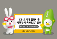 '목표전환+손실제한' KB코리아업앤다운 타겟관리 목표전환 펀드 출시