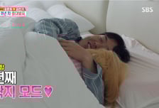 홍윤화♥김민기, 끌어안고 뽀뽀하며 기상…신기루 "어머 왜 저래"