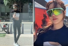 이지아, '브라톱에 레깅스' 과감한 러닝 패션…선명한 복근 깜짝