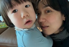 "재준오빠랑 셀카" 이은형, 남편 강재준 붕어빵 아들과 '찰칵'