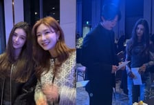 '복귀 선언' 뉴진스 다니엘, 자선행사서 포착…또 션·박보검과 함께