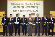 KB증권, 인도 금융시장 진출… 뭄바이 사무소 오픈