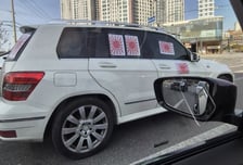 "내 눈을 의심" 김포서 '욱일기 벤츠' 또 나왔다...처벌 왜 못하나