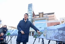 吳 "세운지구 재개발·종묘 보존 '공존'할 수 있다"