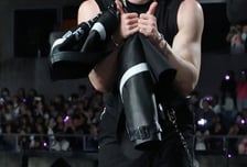 방찬, 대상 축하에 엄지척 [★포토]