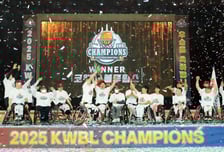 코웨이 블루휠스, KWBL 휠체어농구리그 우승…2년 연속 그랜드슬램