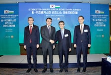 우즈벡 부총리, 韓 기업들에 "고속철도·공항 건설 적극 참여를"