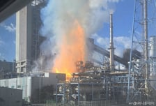 "폭발음 났다" 태안화력발전소 화재...화상 입은 2명 병원 이송