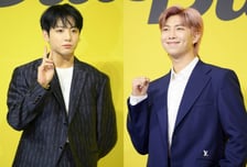 '윈터 열애설' 정국, '해체 언급' RM과 새벽 회동…무슨 대화 나눴나