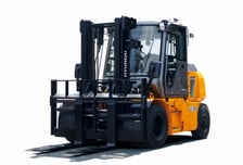 HD현대사이트솔루션 중형급 전동 지게차, 美서 '올해의 제품상' 수상